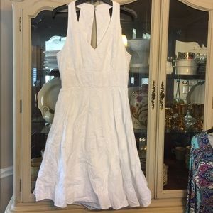 White House Black Market Lace Sun Dress 8